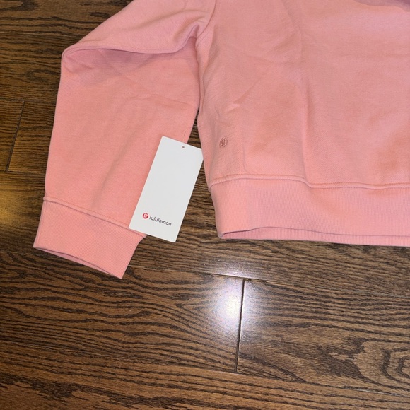 NWT Lululemon Women Steady State Hoodie size S Pink (Tea Rose) - Picture 9 of 10
